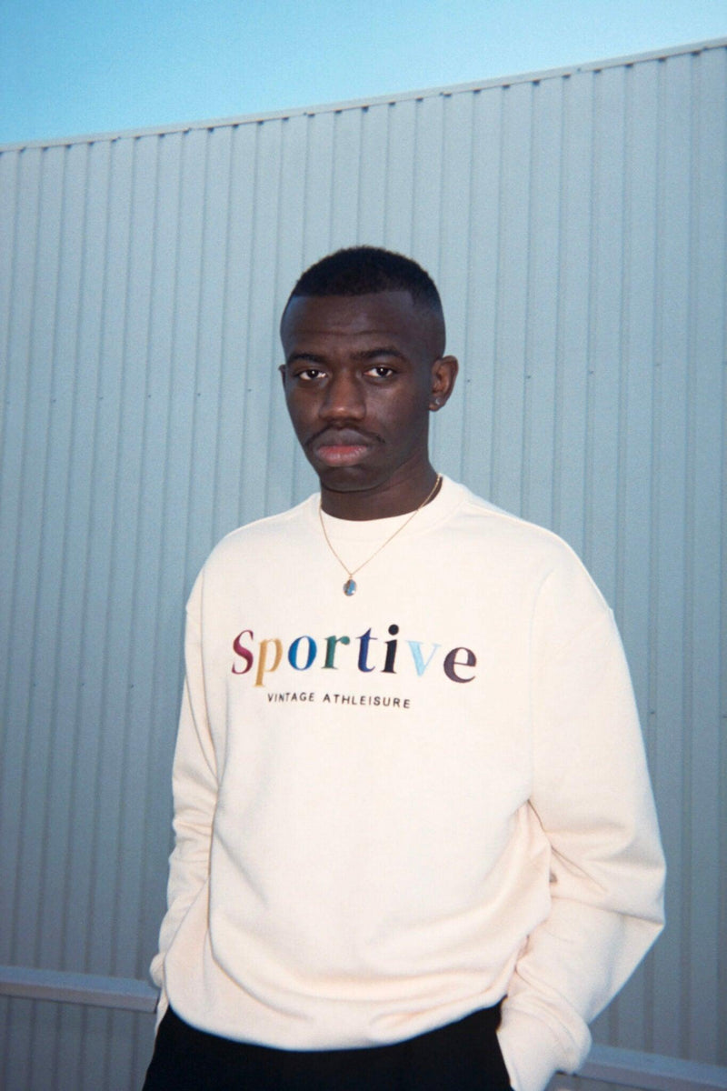 Sweats sans capuche - Goodies Sportive - Sportive Crewneck // Butter - Stoemp