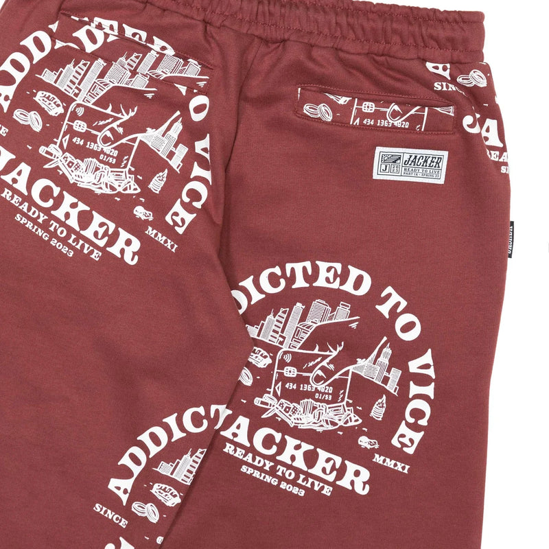 Pantalons - Jacker - Addicted Sweatpant // Brick - Stoemp