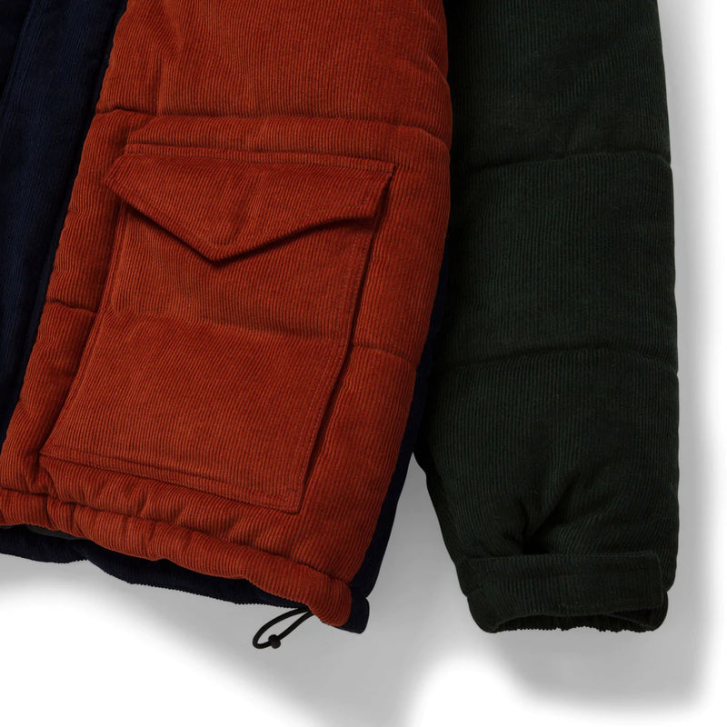 Vestes - Huf - Anglin Cord Insulated Jacket // Khaki - Stoemp