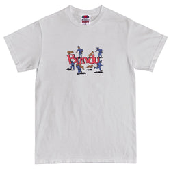 T-shirts - Bundu - Dog Eat Dag SS Tee // Heather Grey - Stoemp