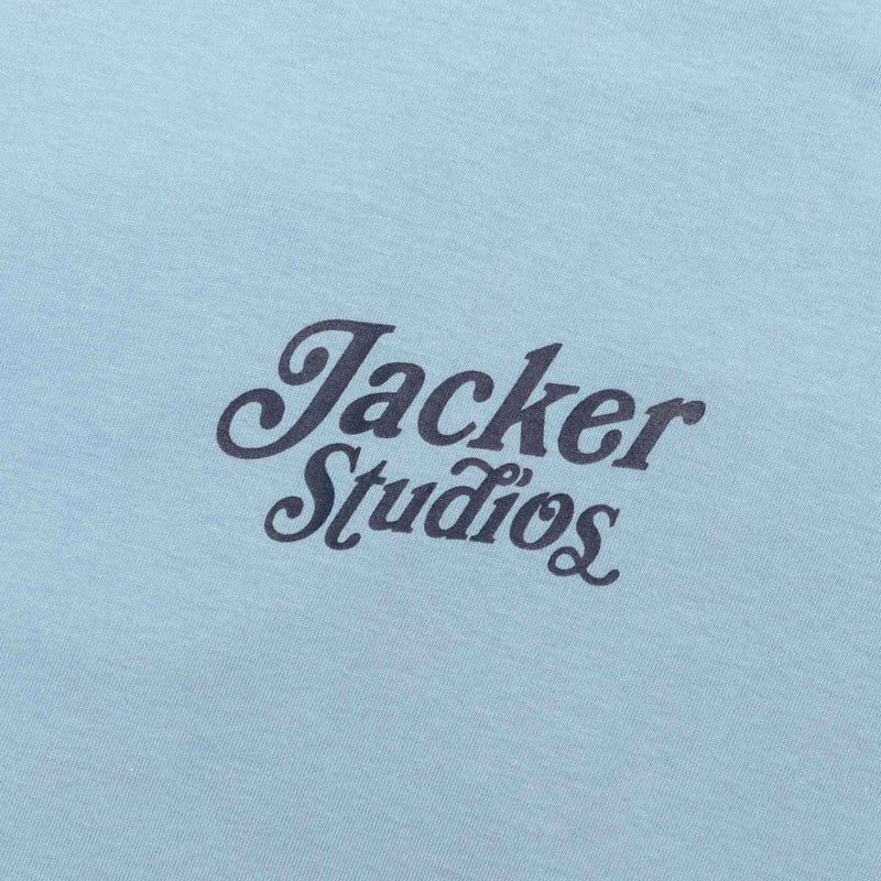 T-shirts - Jacker - Call Me Later Tee // Baby Blue - Stoemp