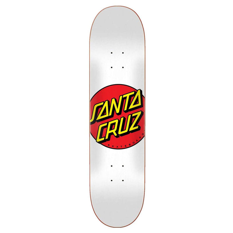 Decks - Santa cruz - Classic Dot // White // 8.0 - Stoemp