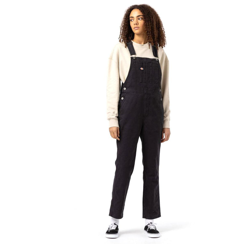 Salopette - Dickies - Duck Canvas Bib W' // Stone Washed Black - Stoemp