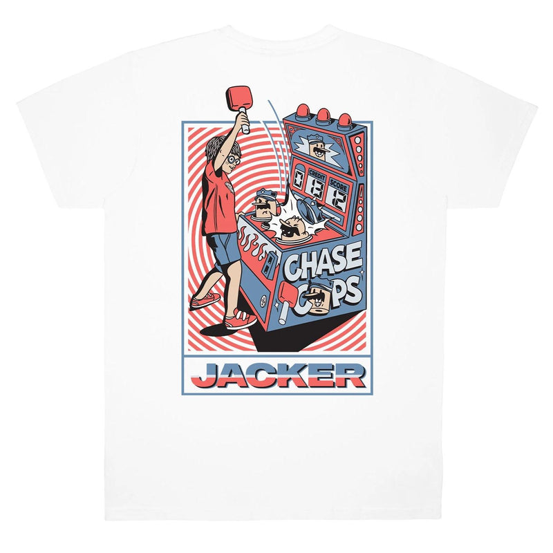 T-shirts - Jacker - T-shirt Education // White - Stoemp