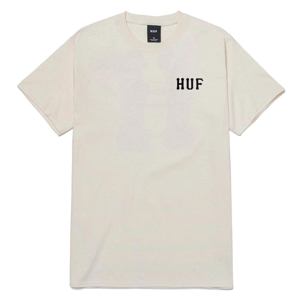 T-shirts - Huf - Essentials Classic H SS Tee // Natural - Stoemp
