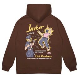 Sweats à capuche - Jacker - Hot Chicks Hoodie // Brown - Stoemp