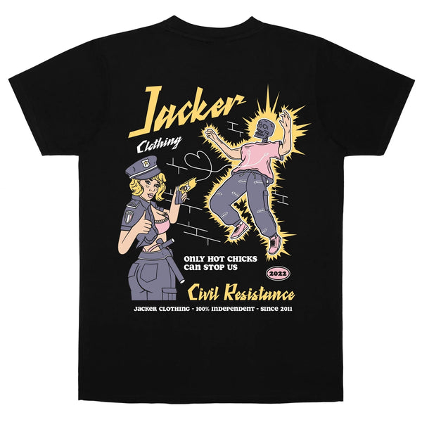 T-shirts - Jacker - Hot Chicks T-shirt // Black - Stoemp