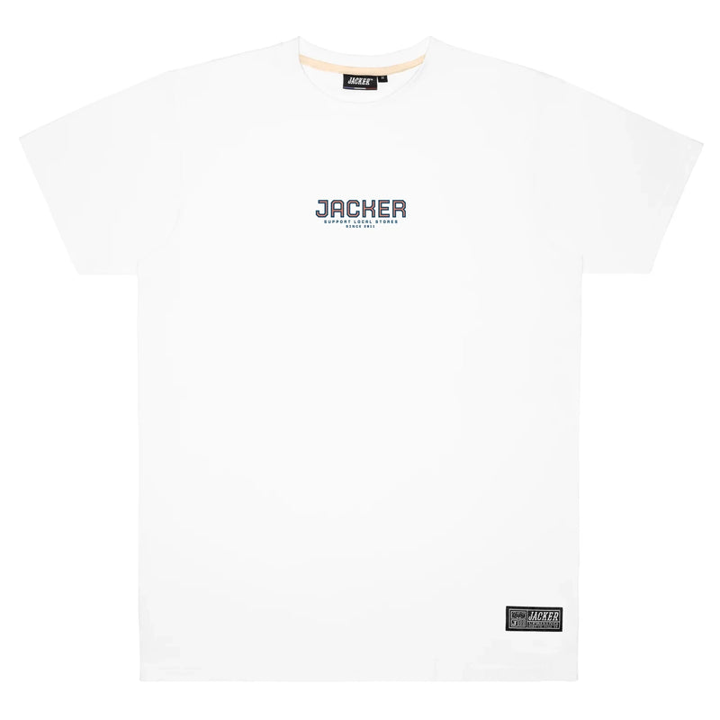 T-shirts - Jacker - Liquor Store T-shirt // White - Stoemp