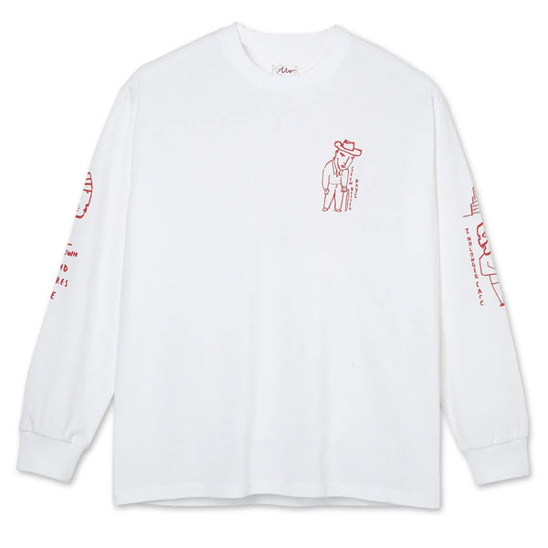 T-shirts - Polar - Seen Better Days Longsleeve // White - Stoemp