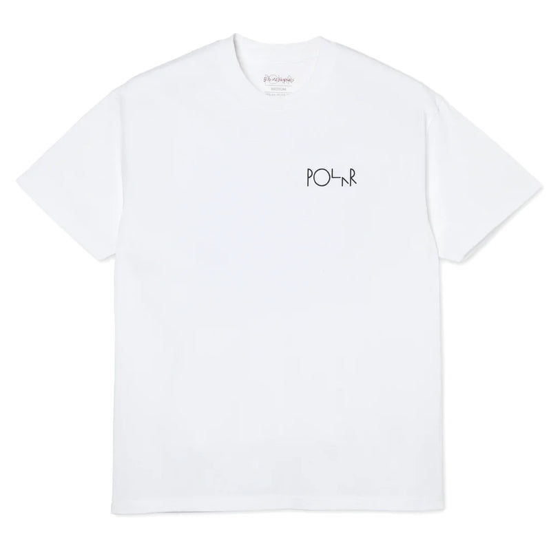 T-shirts - Polar - Slottsparken Fill Logo Tee // White - Stoemp