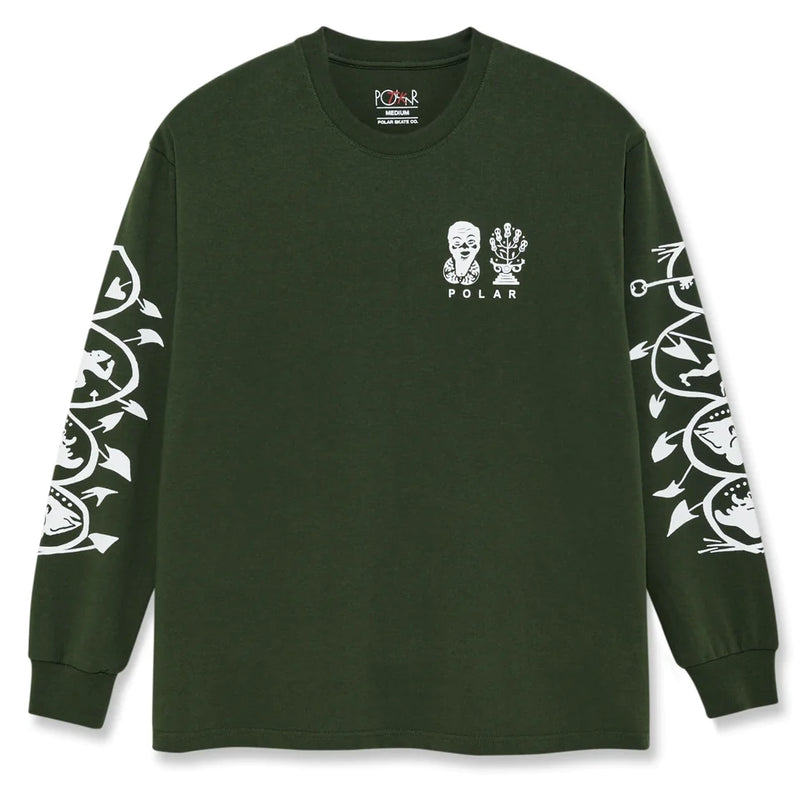 T-shirts - Polar - Spiral Longsleeve // Dark Olive - Stoemp