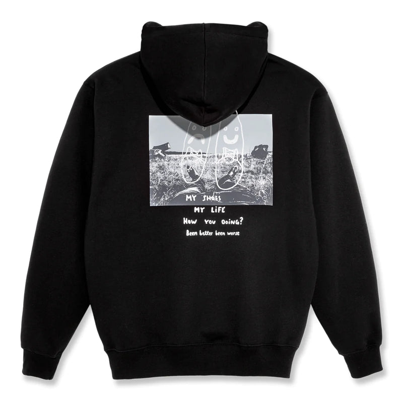 Sweats à capuche - Polar - Struggle Hoodie // Black - Stoemp