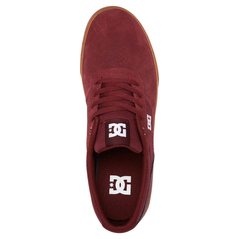 Saddle Brown Switch // Burgundy Sneakers Dc shoes