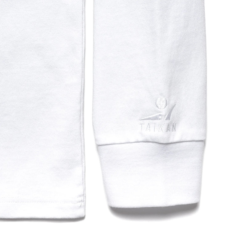 T-shirts - Taikan - L/S Mock Neck // White - Stoemp