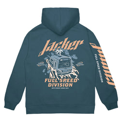 Sweats à capuche - Jacker - Train Surfing Hoodie // Blue - Stoemp