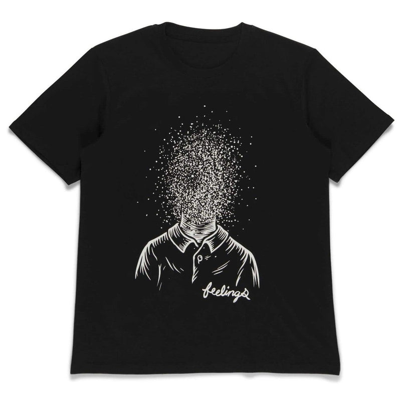 T-shirts - And Feelings - Sparse SS T-shirt // Black - Stoemp