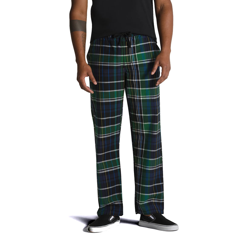 Pantalons - Vans - Range Loose Tapered Plaid // Black/Eden - Stoemp