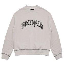 Sweats sans capuche - Wasted Paris - WM Crewneck Kingdom // Fog White - Stoemp