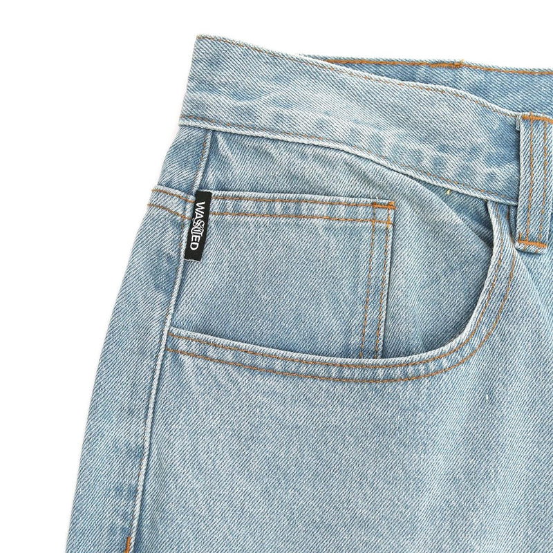Pantalons - Wasted Paris - Baggy Pant Witch Denim // Washed Blue - Stoemp