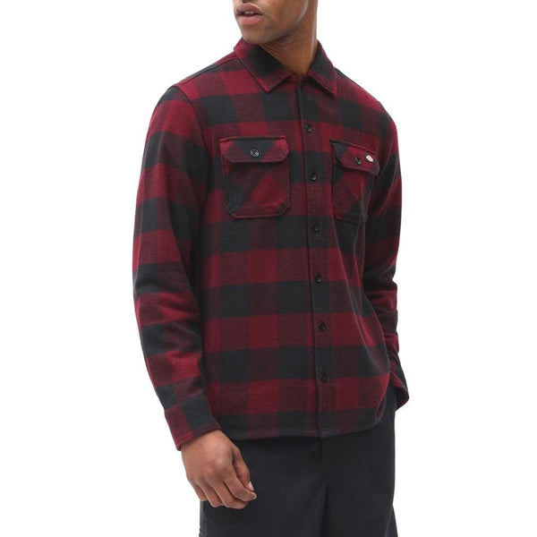 Chemises - Dickies - New Sacramento Shirt // Maroon - Stoemp