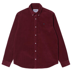 Chemises - Carhartt WIP - L/S Madison Cord Shirt // Corvina/Black - Stoemp