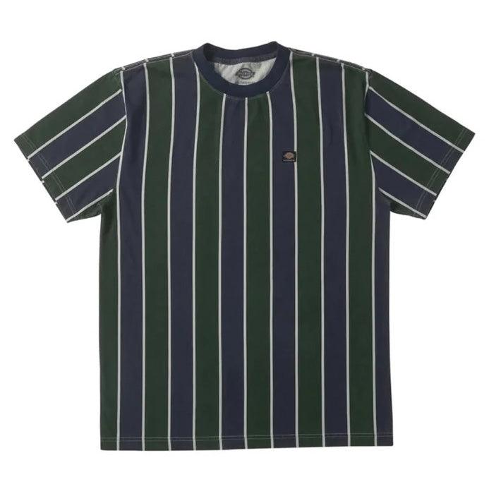 T-shirts - Dickies - Jake Hayes SS Stripe Tee // Navy/Pine - Stoemp