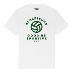 T-shirts - Goodies Sportive - Retro Football Tee // White - Stoemp