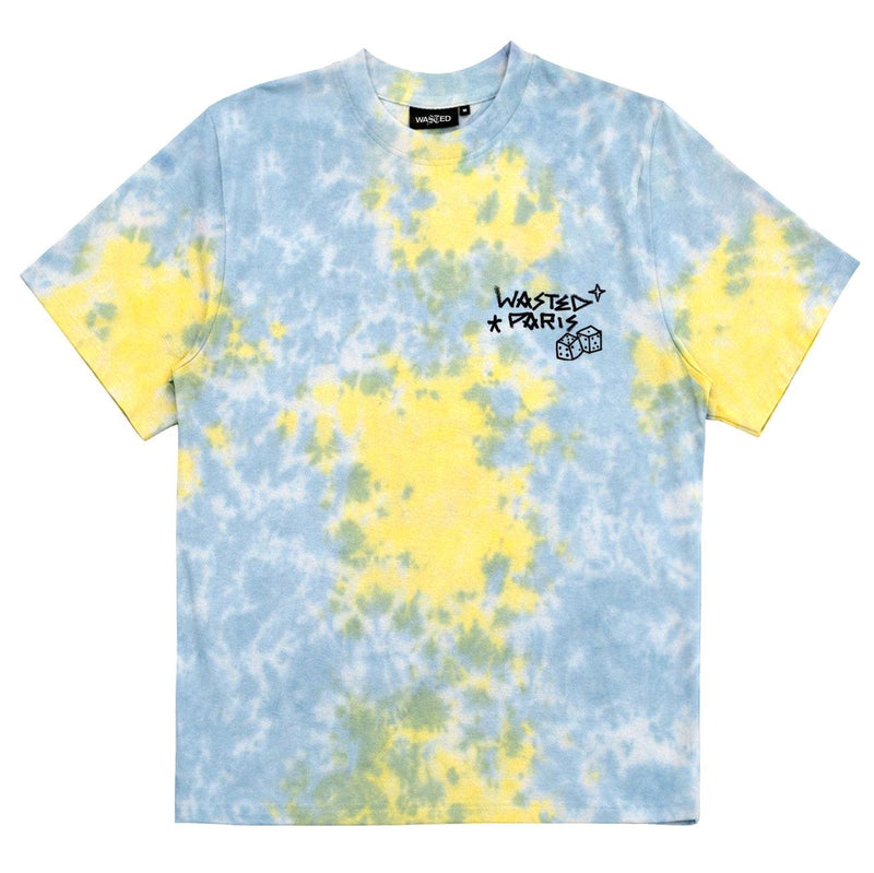 T-shirts - Wasted Paris - Locals T-shirt // Tie & Dye Blue/Yellow - Stoemp