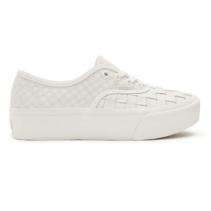 Sneakers - Vans - Authentic Platform 2.0 // Leather/Blanc De Blanc - Stoemp