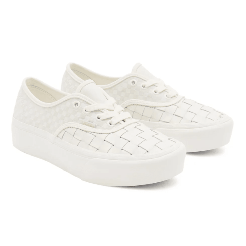 Sneakers - Vans - Authentic Platform 2.0 // Leather/Blanc De Blanc - Stoemp