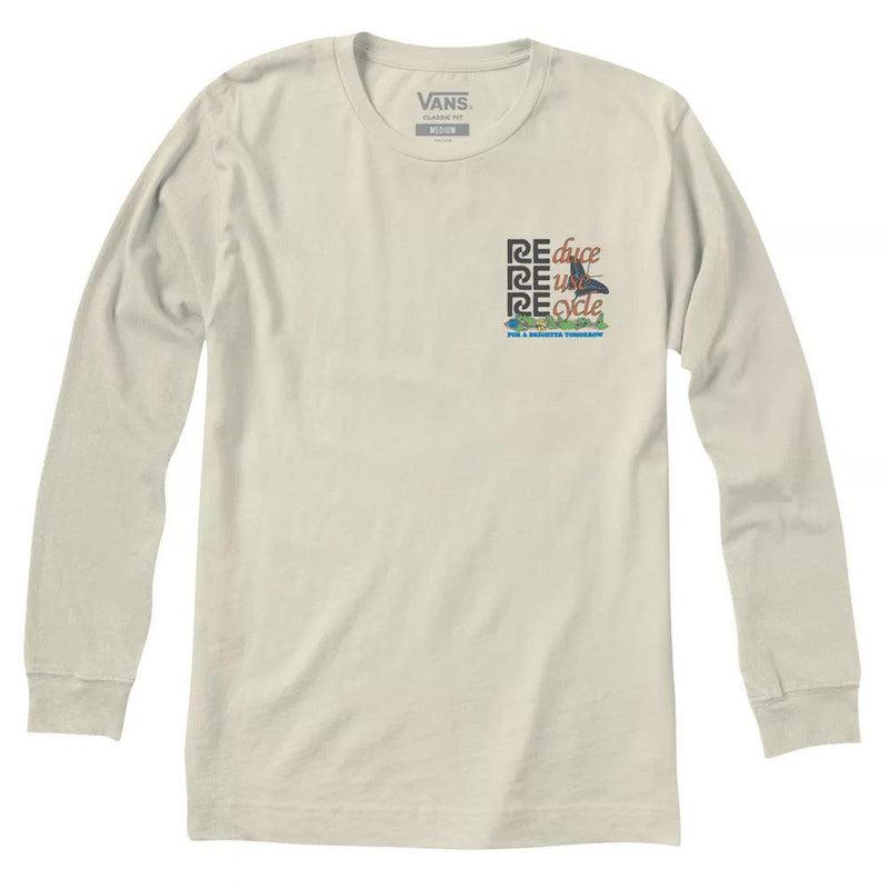 T-shirts - Vans - Eco Positivity LS // Natural - Stoemp