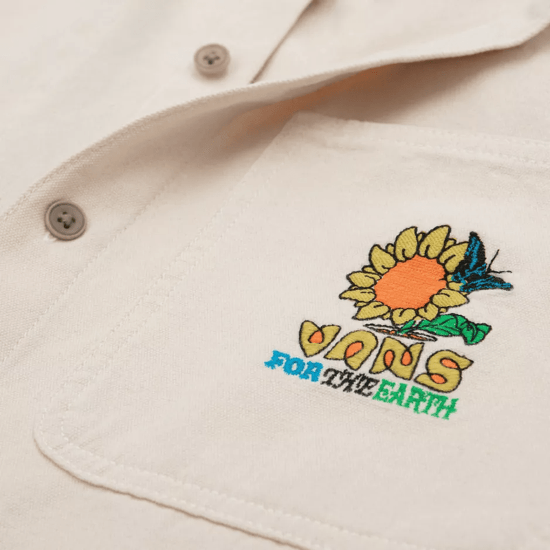 Chemises - Vans - Eco Positivity Workshirt LS // Natural - Stoemp