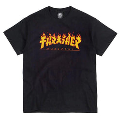 T-shirts - Thrasher - Godzilla Flame SS // Black - Stoemp