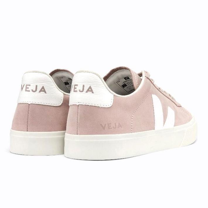 Sneakers - Veja - Campo Nubuck // Babe/White - Stoemp