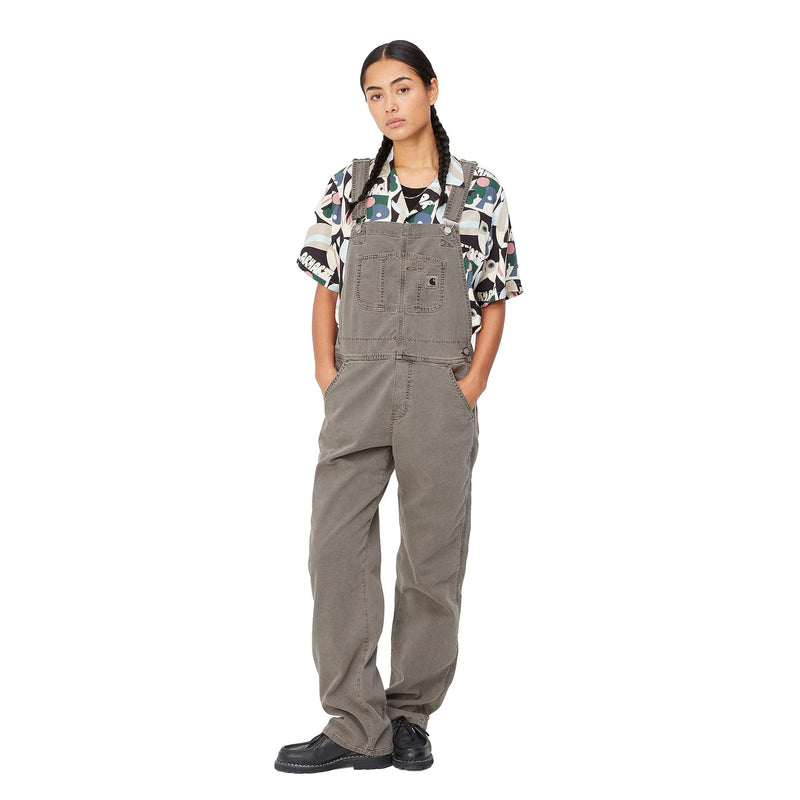 Salopette - Carhartt WIP - W' Bib Overall Straight // Black Faded - Stoemp